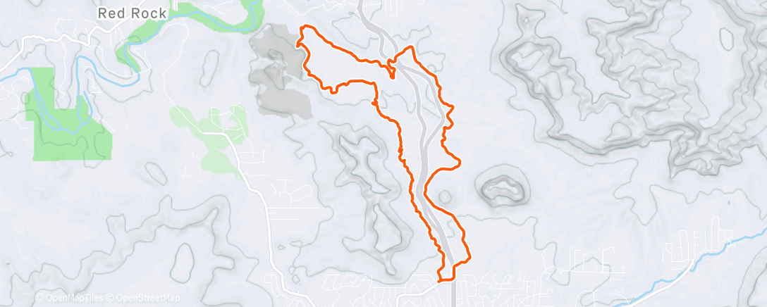 Map of the activity, Todds Amflow maiden voyage
