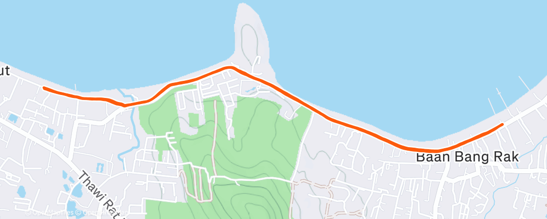 Map of the activity, Koh Samui 🏝️