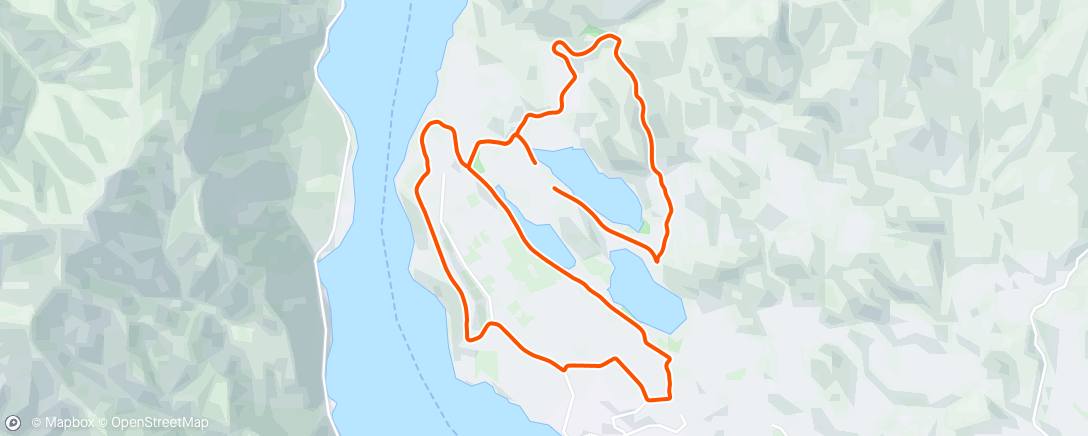 Map of the activity, Afternoon Ride - Cadence