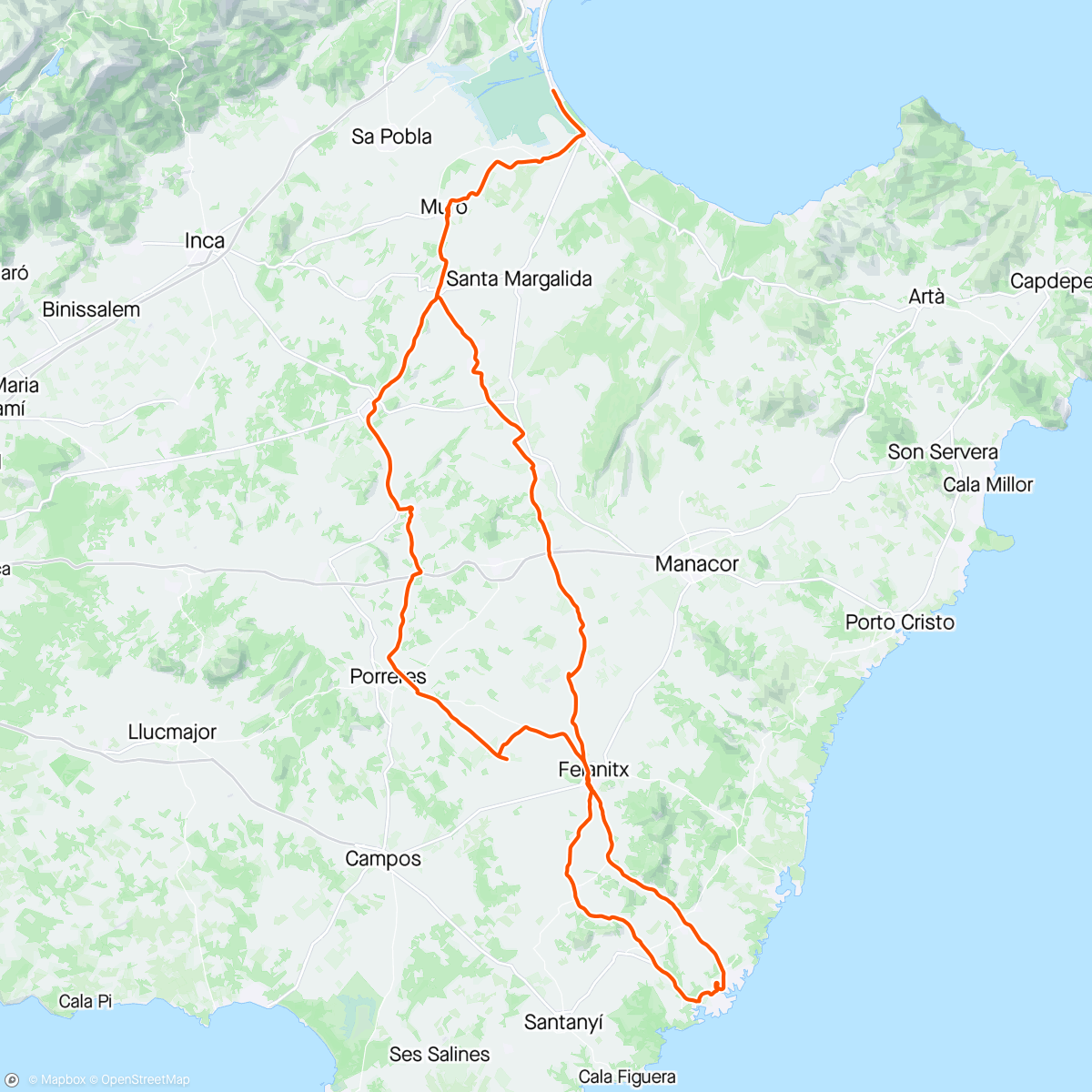 「Dag 5 Mallorca 2024」活動的地圖