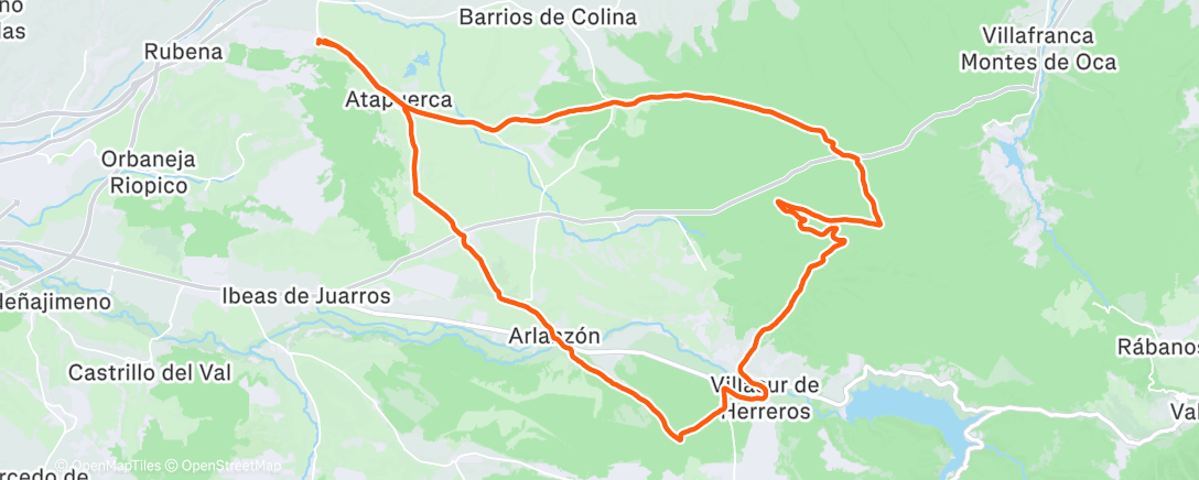 Map of the activity, Actividad matinal