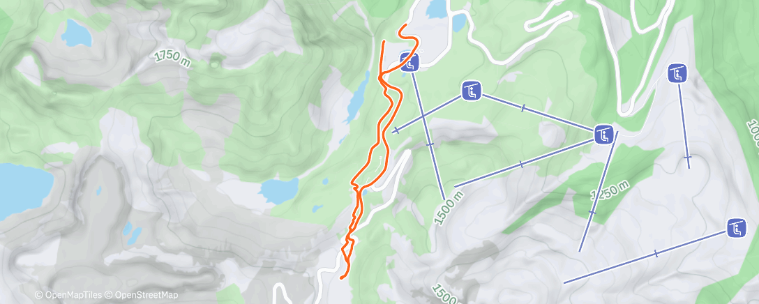 Map of the activity, Aiare2, day1