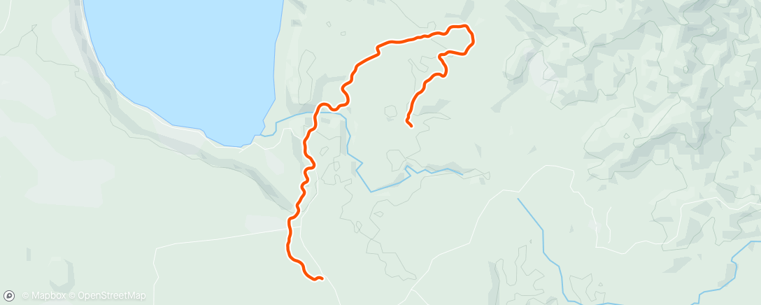 アクティビティ「Zwift - Pacer Group Ride: Makuri 40 in Makuri Islands with Miguel」の地図