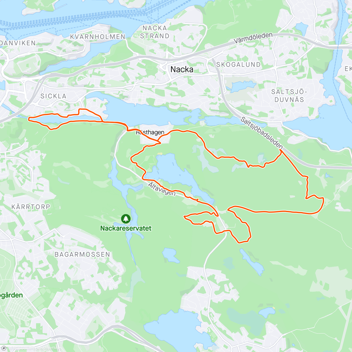 Map of the activity, Äntligen!