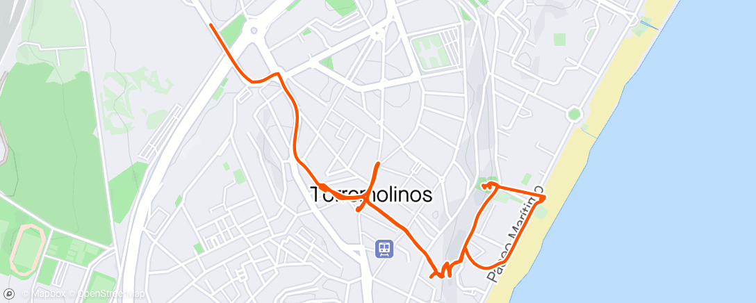 活动地图，Torremolinos