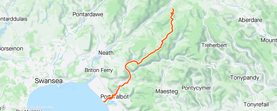 Mapa da atividade, Riding with Dave on the last bit of his coast 2 coast epic