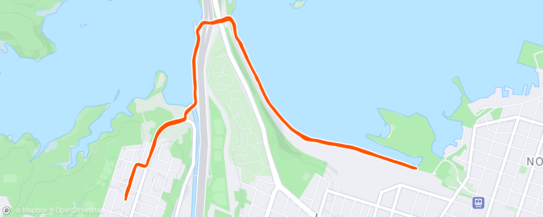 Map of the activity, Bayfront