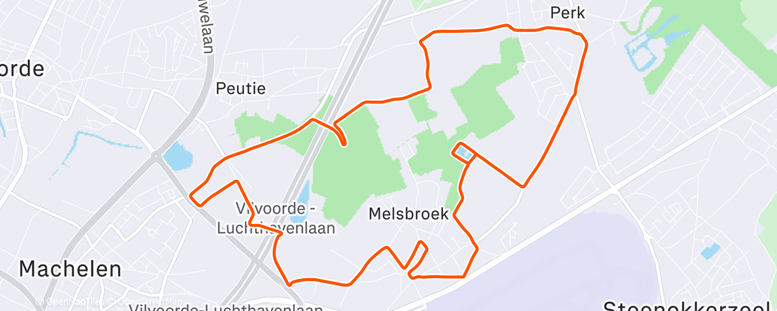 Map of the activity, The 130th Boston Marathon block starts now