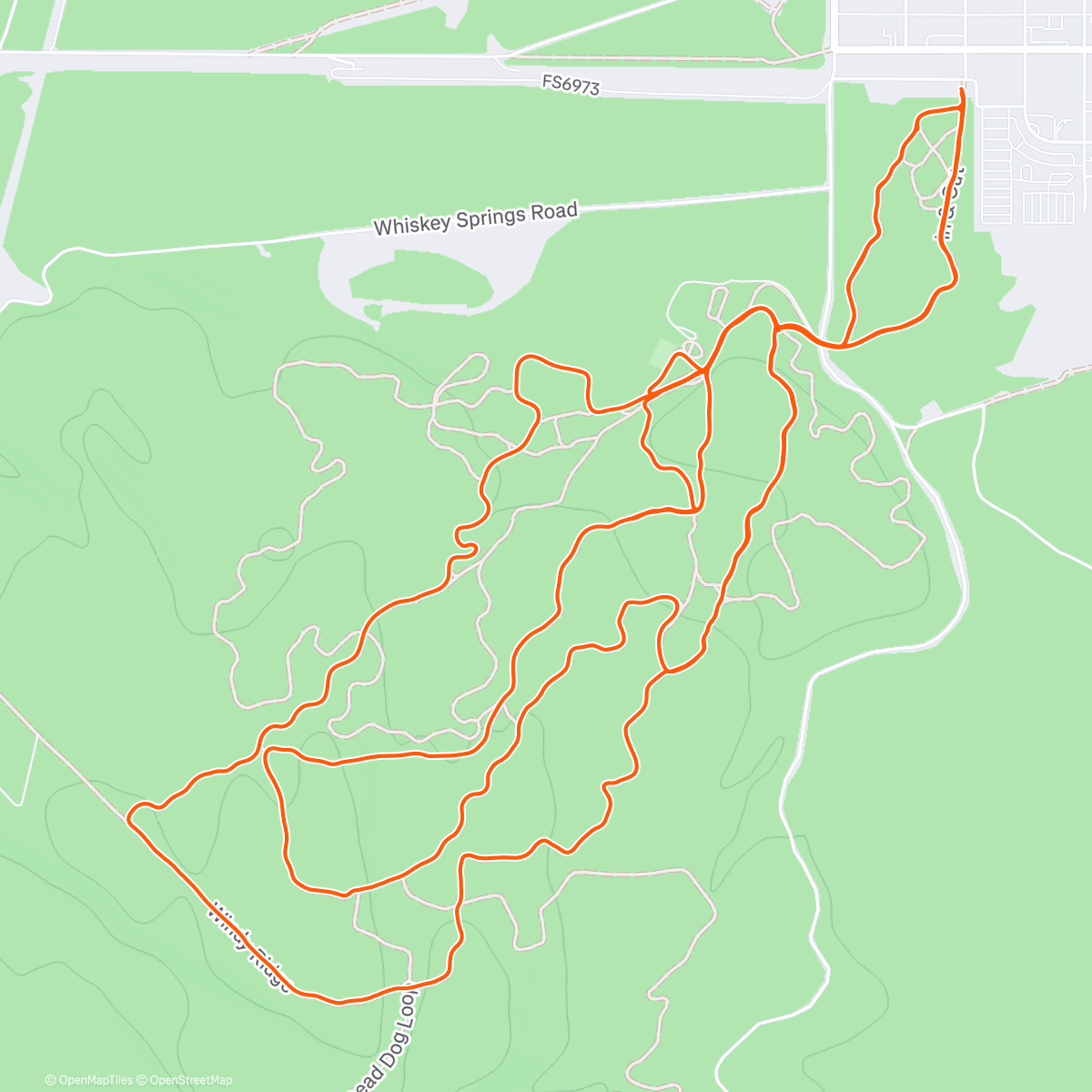 Map of the activity, West Yellowstone