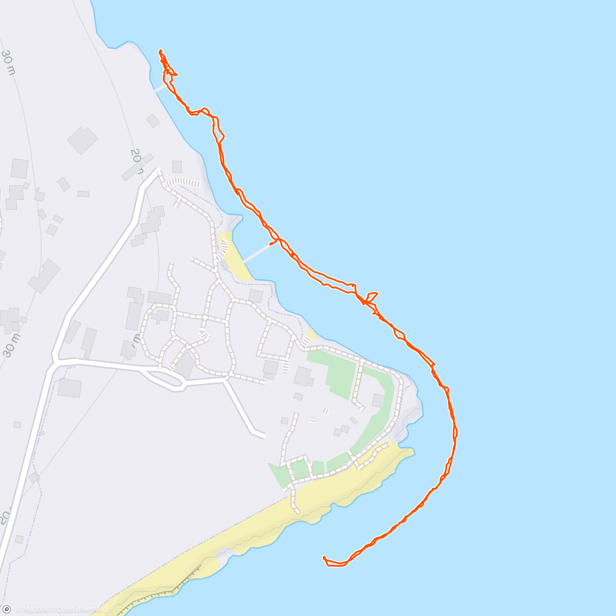 Map of the activity, Snorkelling & Freediving