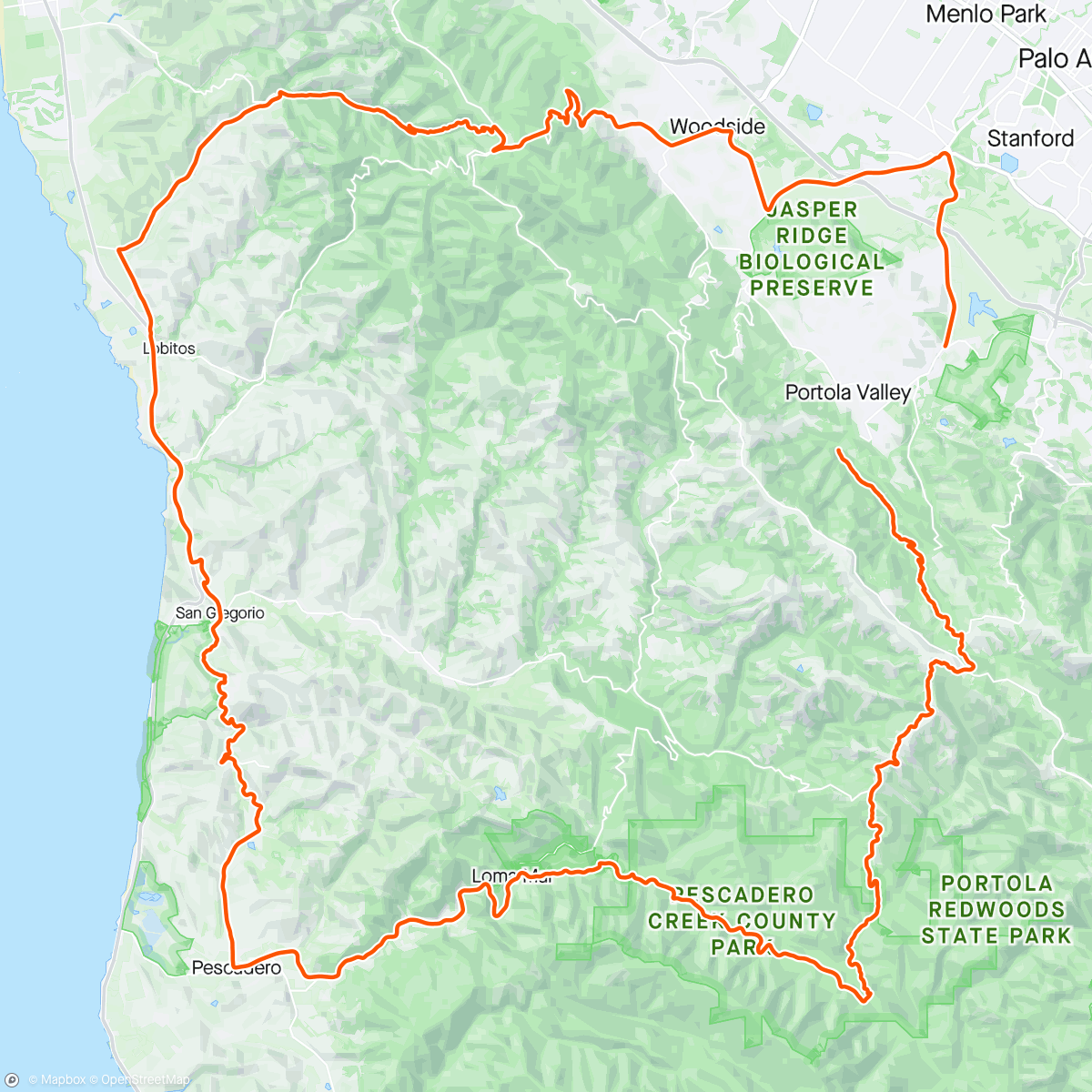 Map of the activity, Morning bun but no morning sun!