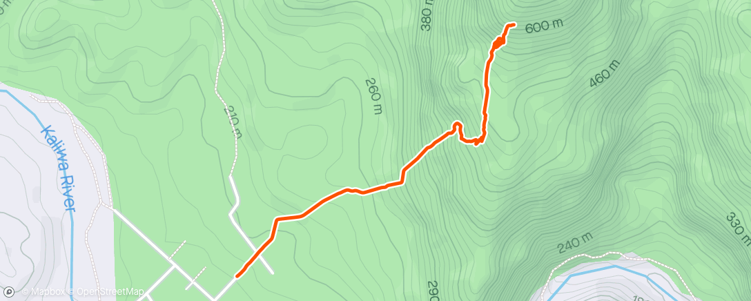 Map of the activity, Mt Daraitan Hike