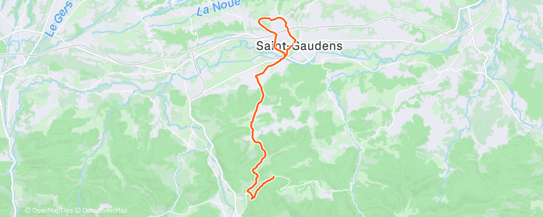 Map of the activity, Sortie avec clem