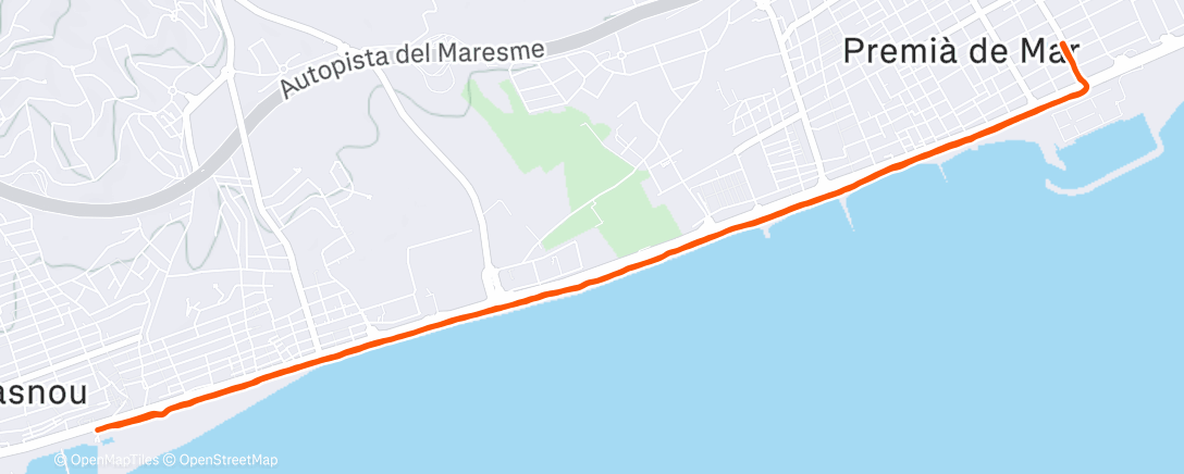 Map of the activity, Tomorrow we get healthy