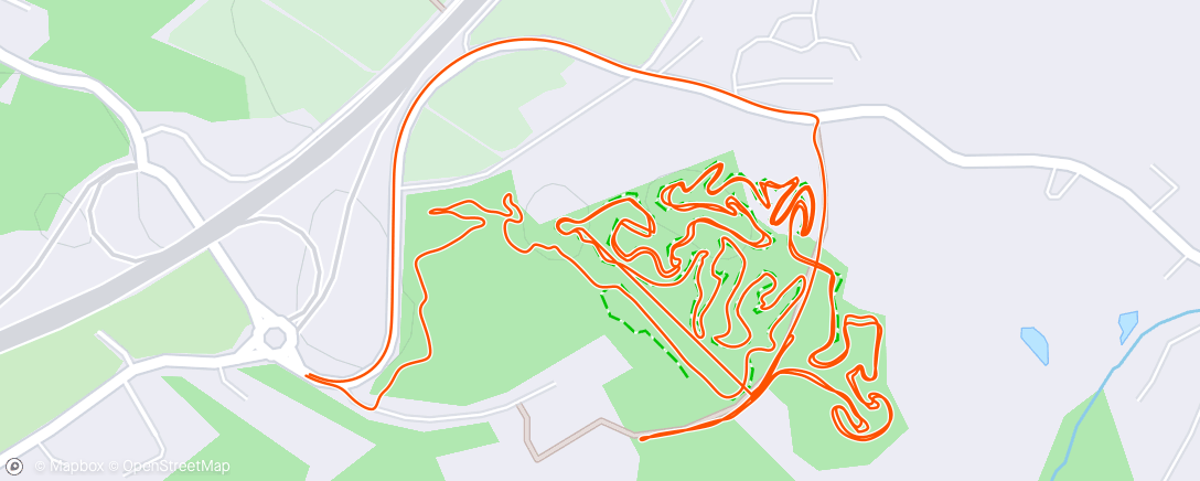 Map of the activity, Hörby MTB Arena 👌