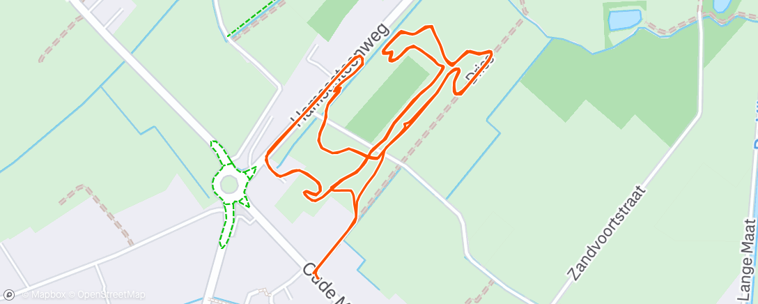 Map of the activity, Ochtendrit