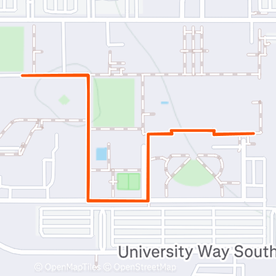 ASU West Valley - Northwest Field Start - 1 Mile Out &amp; Back | 1.0 mi ...