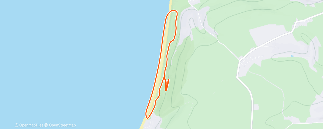 Mapa de la actividad (Morning Run)