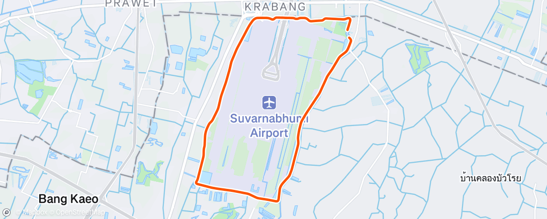 Map of the activity, Morning Ride