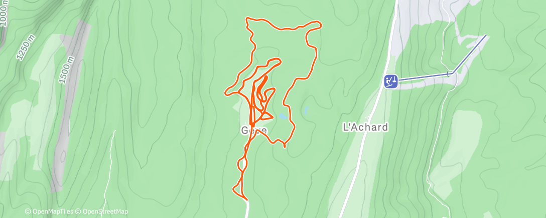 Map of the activity, Skate frite ☃️ (#5)