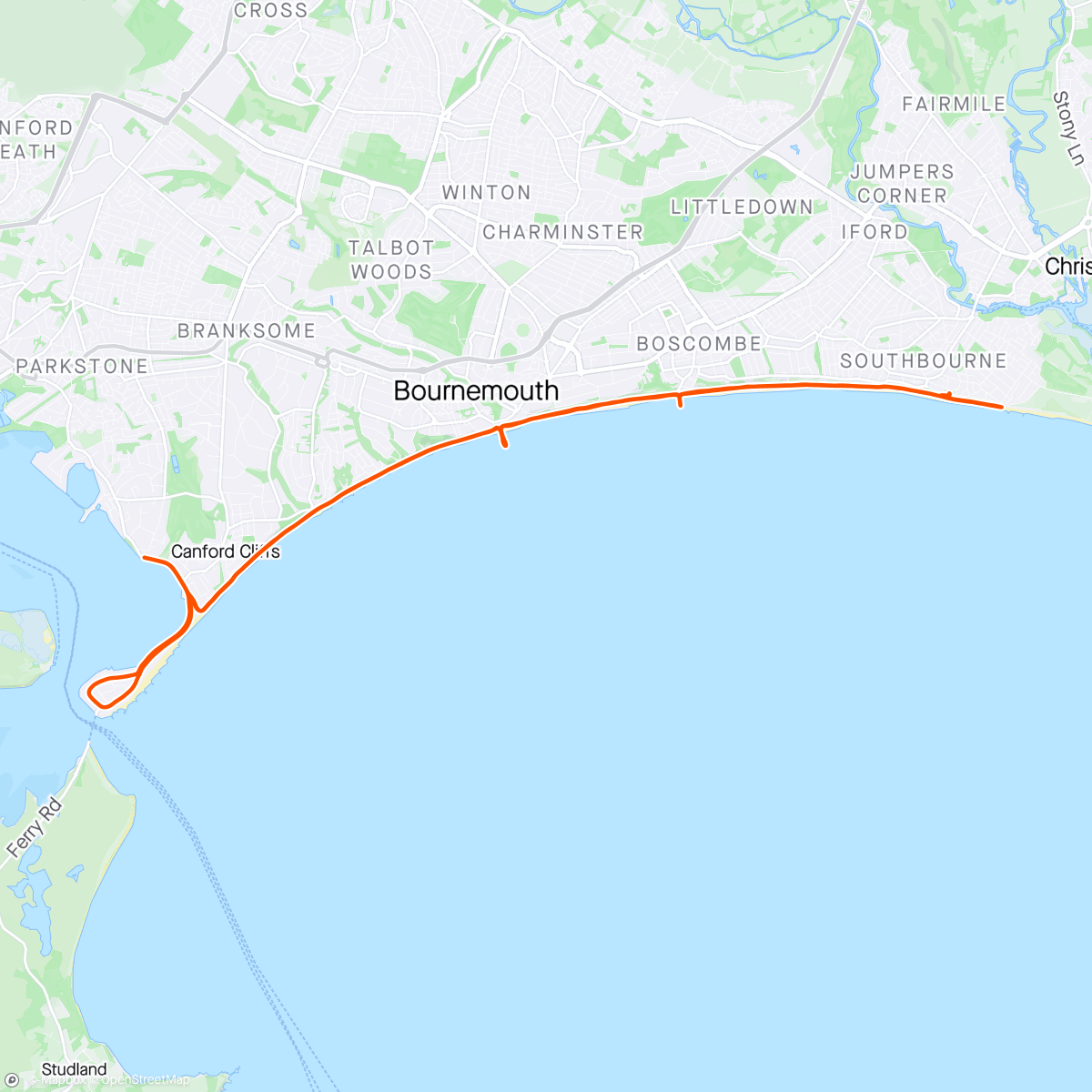 Map of the activity, LM24 wk13 - 20 miles 😱🐌 taper here I come 🥳