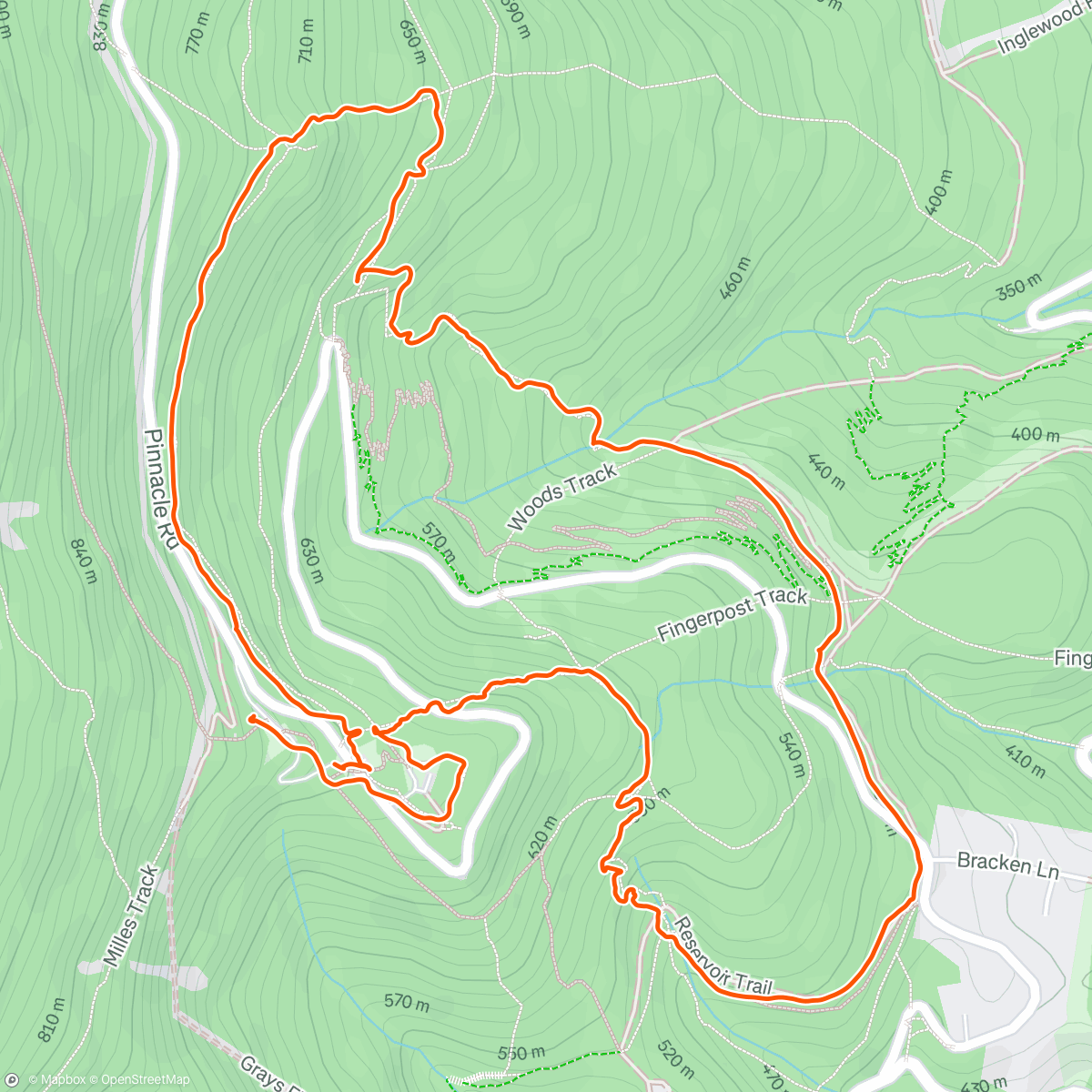 Map of the activity, The mountain awaits