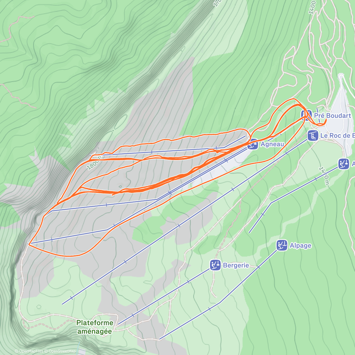 Mappa dell'attività Bronzage par -10° 😅