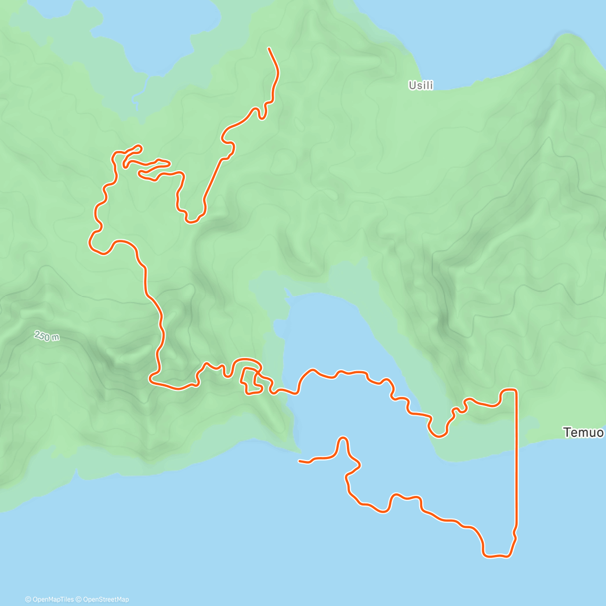 Map of the activity, La Ruta de Maya virtual mientras enfuermo 🤧