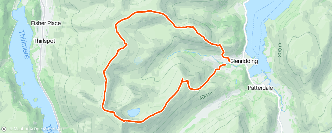 Map of the activity, 7 hours, 7 peaks 💪