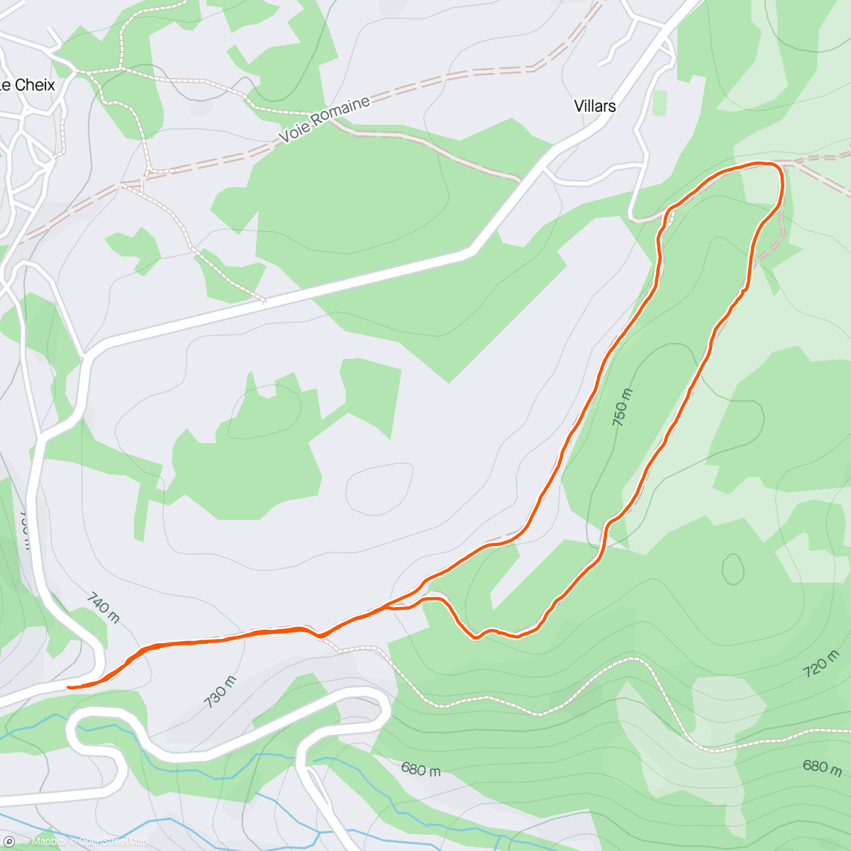 Map of the activity, Pause de midi ☀️