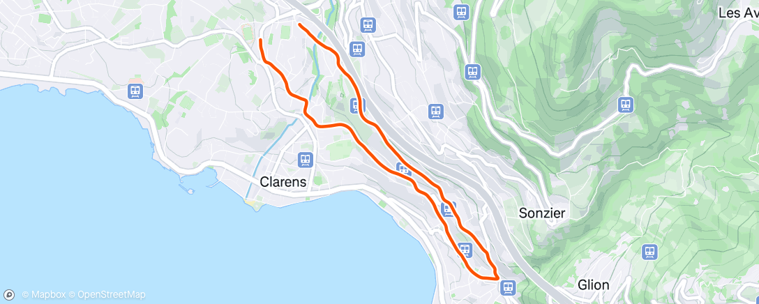 活动地图，Morning Run