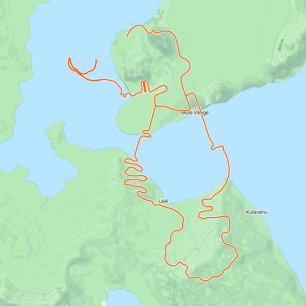 Map of the activity, Zwift - Over The Top in Watopia