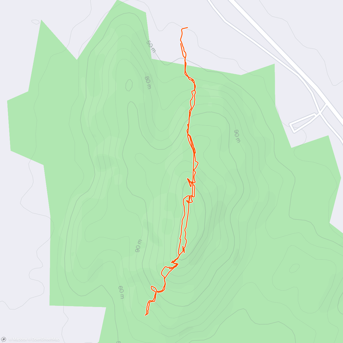 Karte der Aktivität „Morning Hike @Parnera Hills”