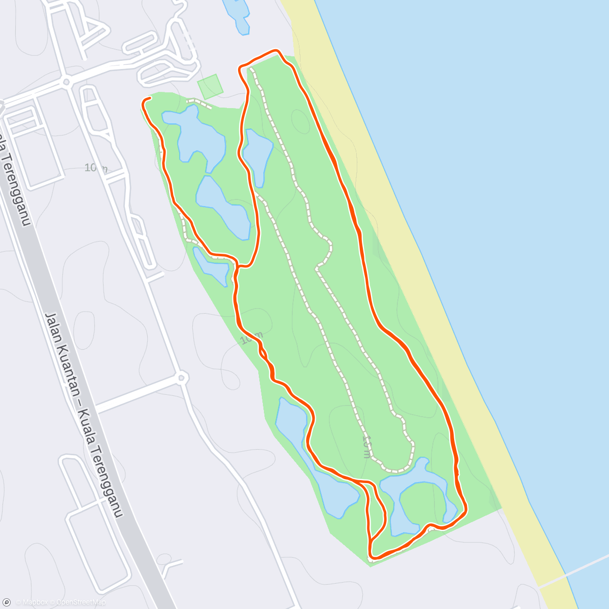 Map of the activity, Walkabout