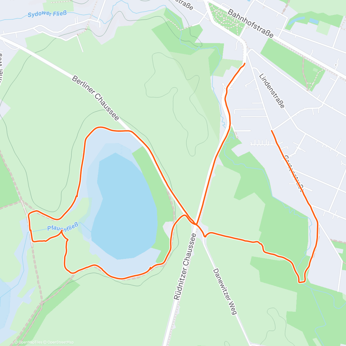 Map of the activity, 028'25 Streesee Christmas Sunny 8