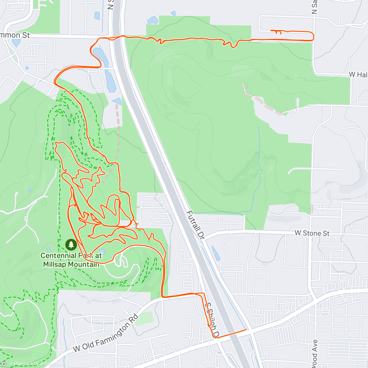 Map of the activity, Any way the wind blows!