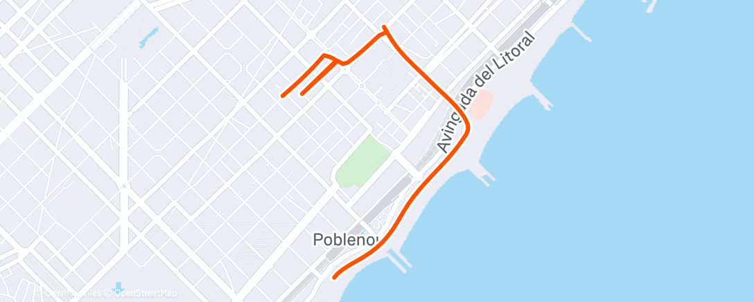 Карта физической активности (Entrenamiento a la hora del almuerzo)