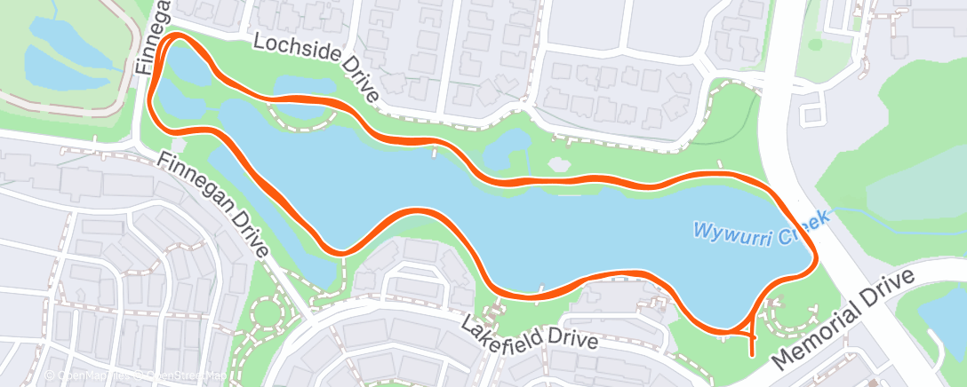 Карта физической активности (Morning Run)