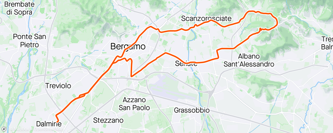 Map of the activity, 01/05/2024, Giro inutile