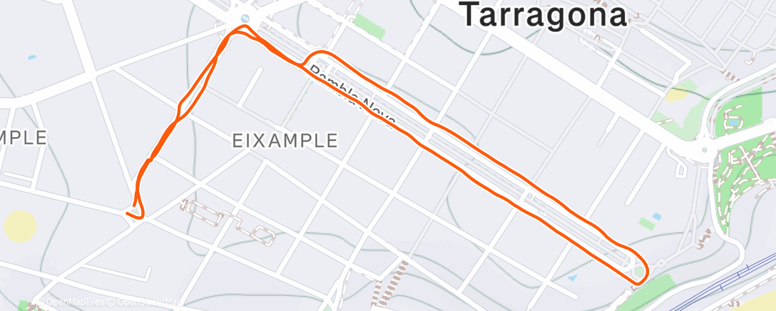 Map of the activity, No be pero si millor, sembla que arranquem prou b