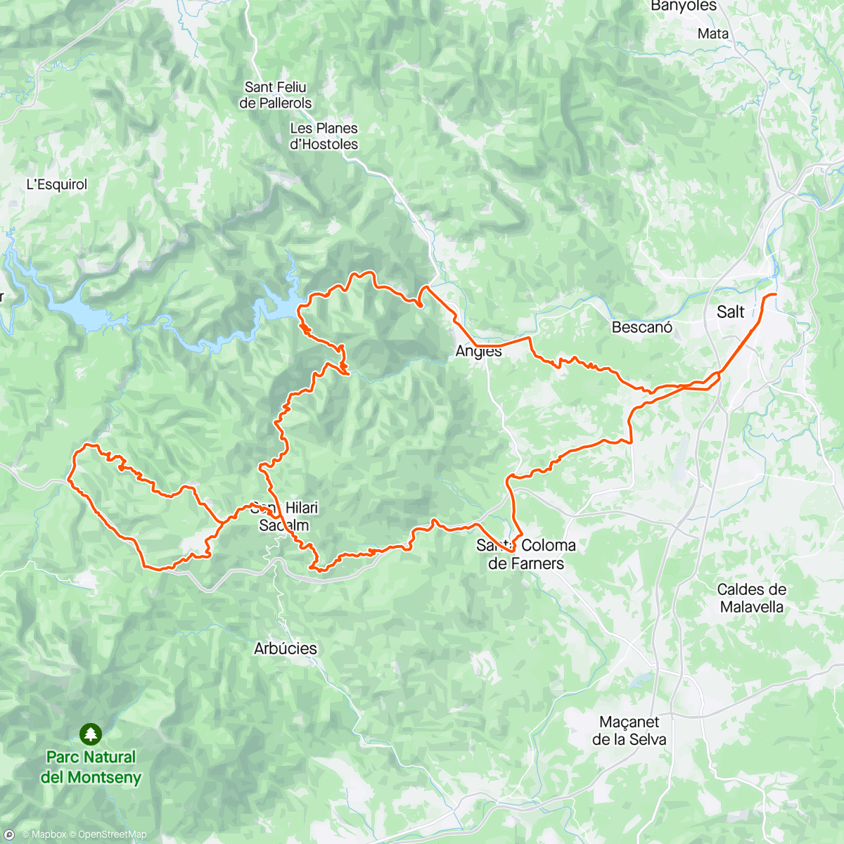 Map of the activity, Girona C4H2 #3 😍🥵☠️