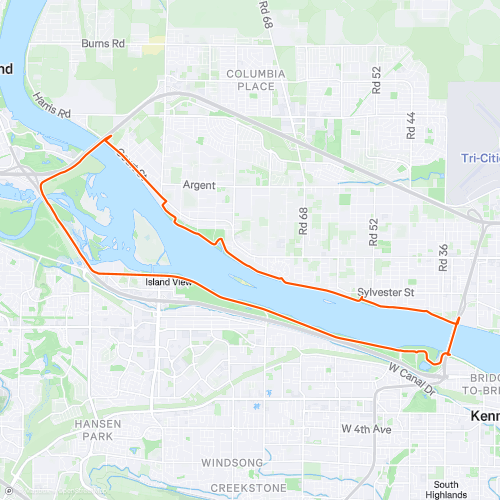 Columbia River Trail Loop | 24.6 km Road Cycling Route on Strava