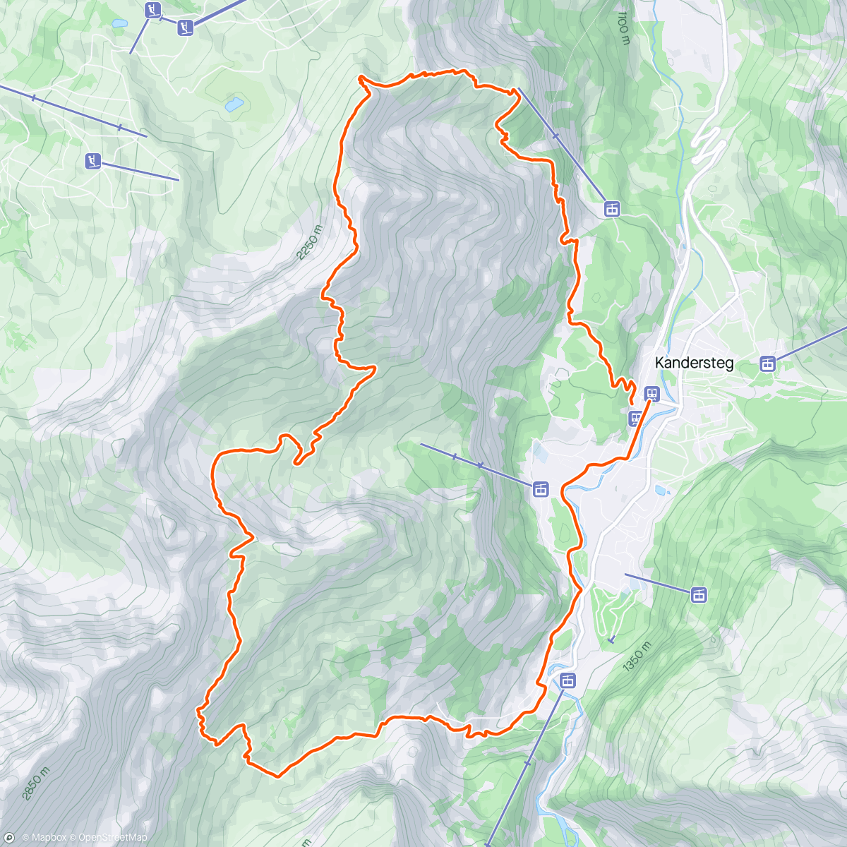 Map of the activity, Golitschepass - First - Allme - Alpschelegrat