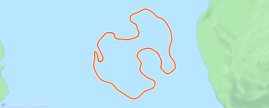 Mapa de la actividad, Zwift - Pacer Group Ride: Volcano Circuit in Watopia with Bernie