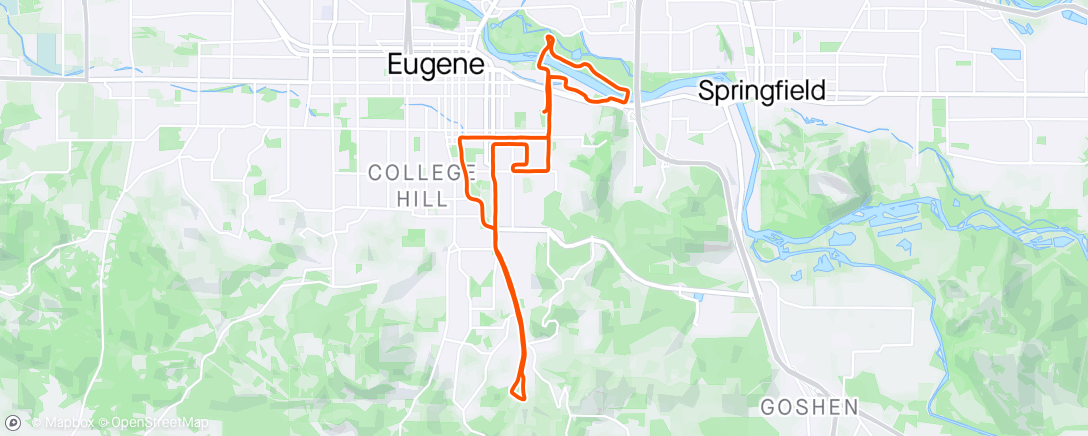 Kaart van de activiteit “Eugene Half”