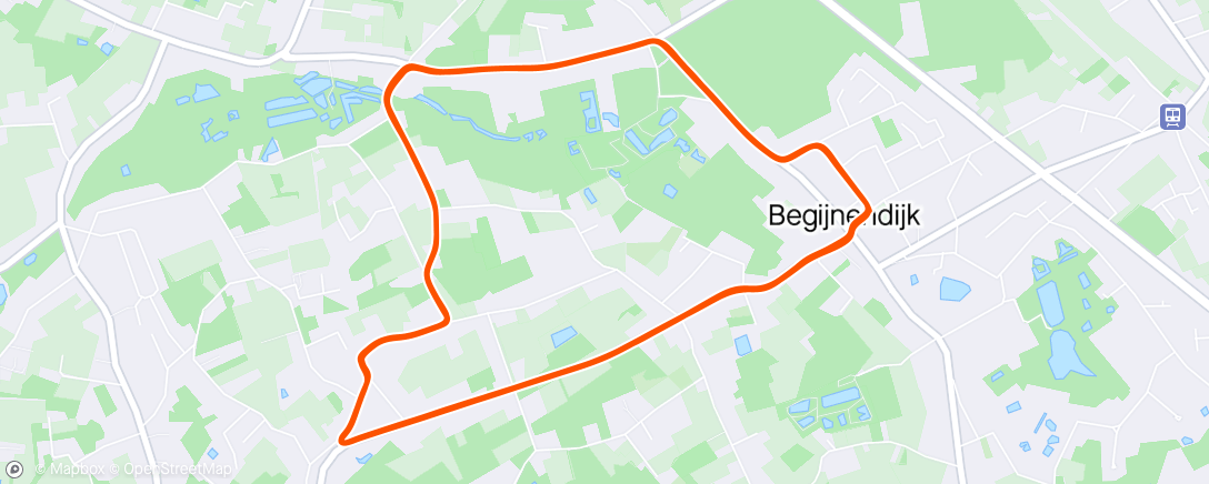 Map of the activity, 1.12B Begijnendijk