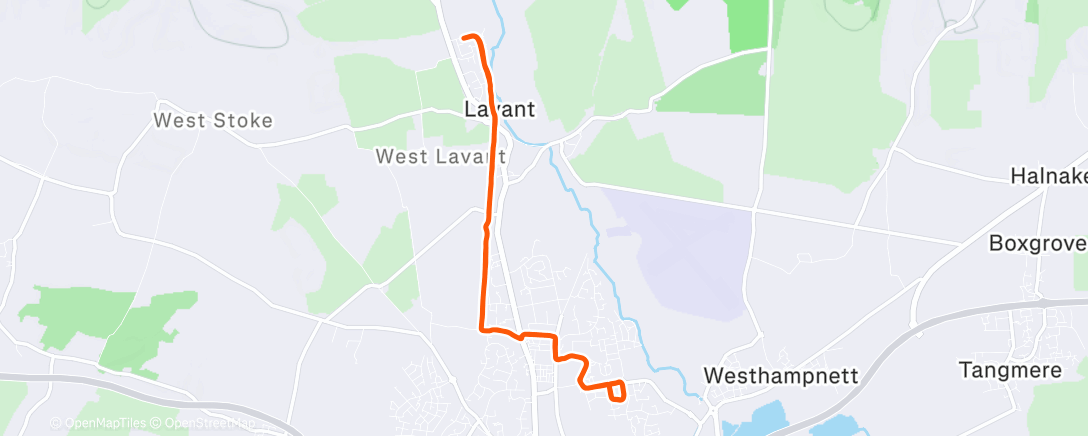 Map of the activity, 30/30s