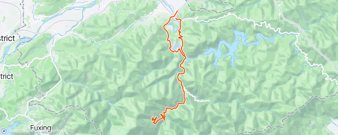 Map of the activity, 逐鹿山 20240504