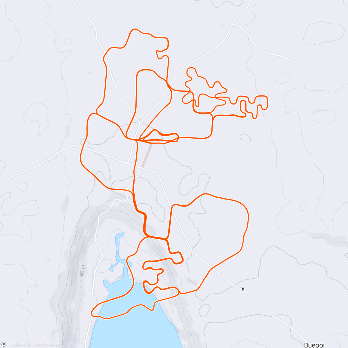 Map of the activity, Zwift - Group Ride: Vikings Valhalla Sunday Skaal ride (D) on Neokyo All-Nighter in Makuri Islands