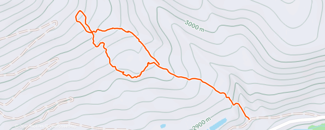 Map of the activity, 1st Red Lady skin